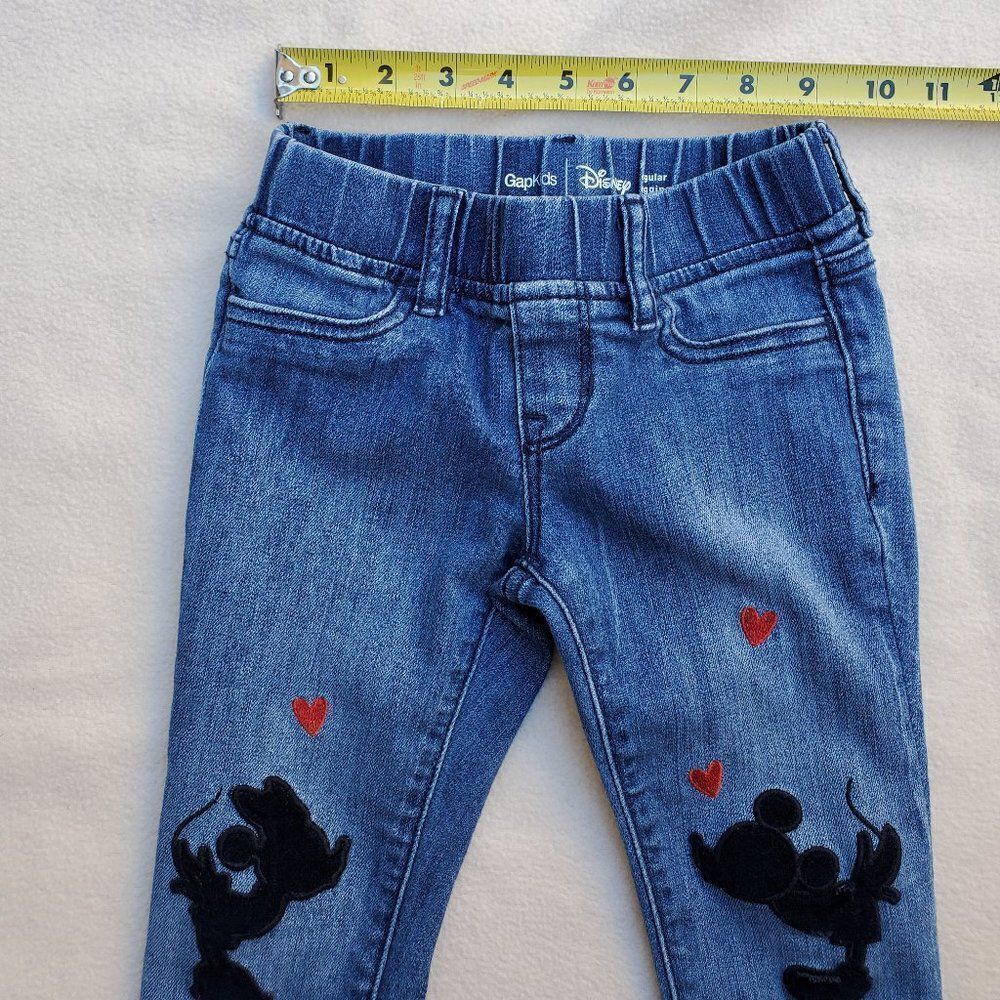 Gap Kids Disney Minnie and Mickey ankle legging jeans - Picture 5 of 8